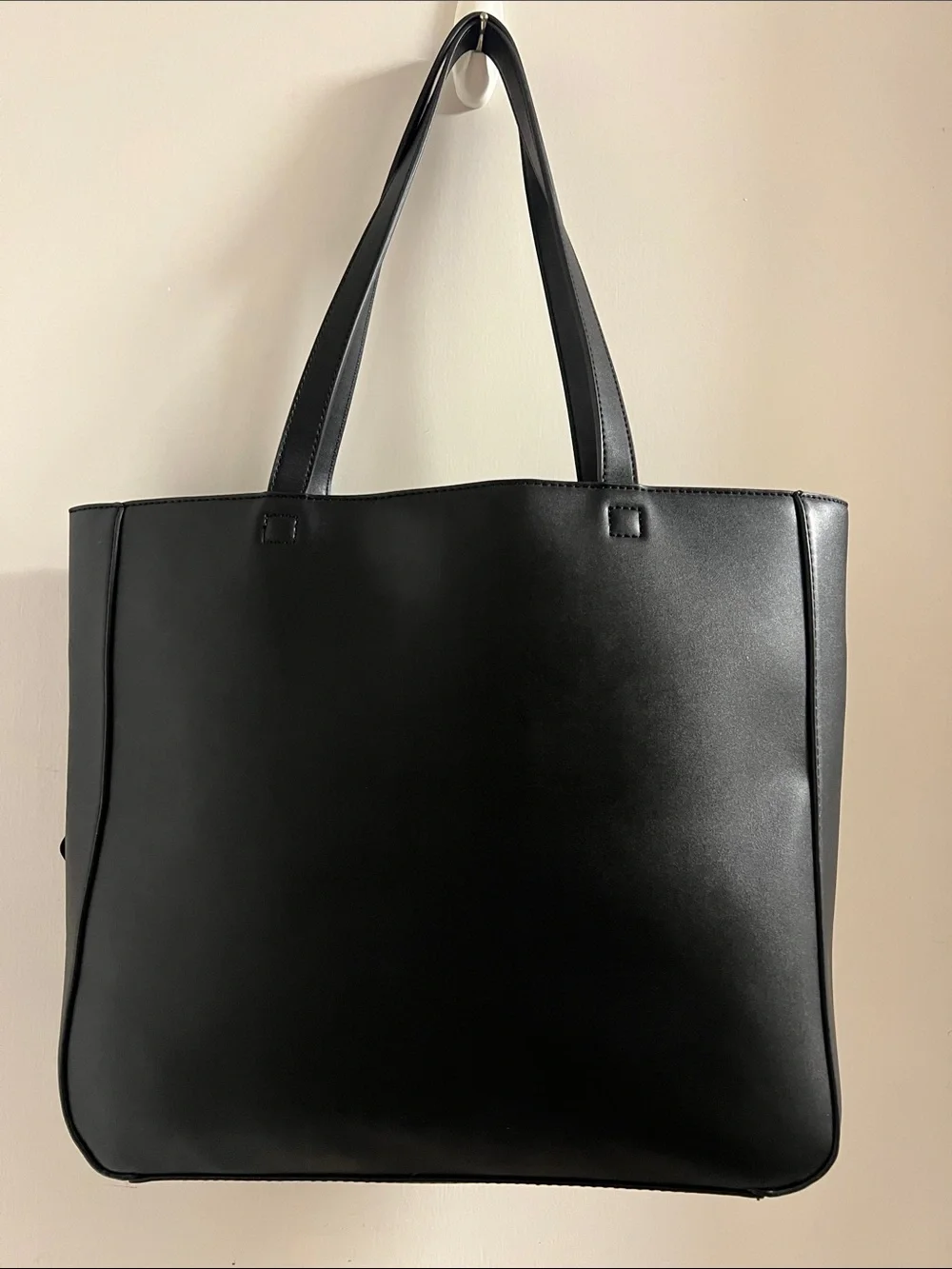 Karl Lagerfeld Black Tote with Signature Bow